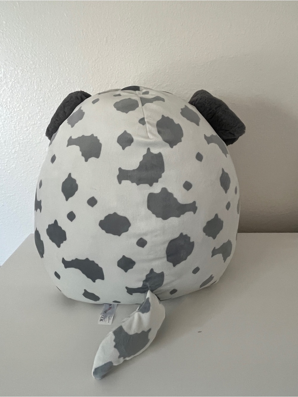 Plush Dog Squishmallow Pillow - Gray, Black & Brown - Picture 2 of 2